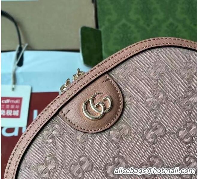 Reasonable Price Gucci OPHIDIA GG SMALL SHOULDER BAG 499621 Pink