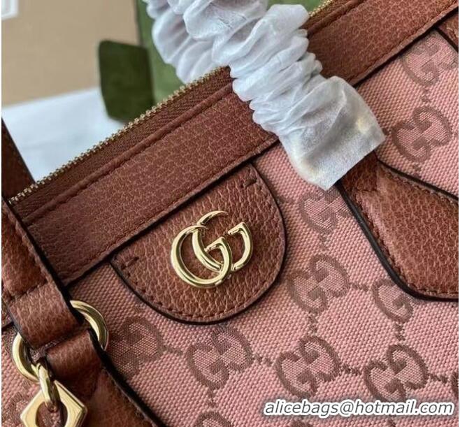 Low Cost Gucci OPHIDIA GG SMALL TOTE BAG 547551 Pink