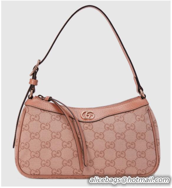 Unique Grade Gucci OPHIDIA GG SMALL HANDBAG 735145 Pink