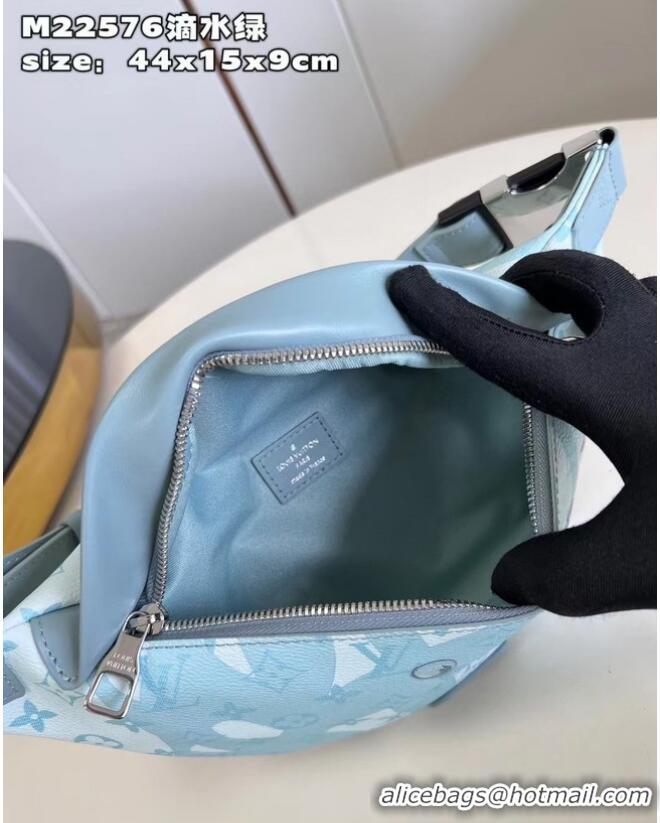 Super Quality Louis Vuitton Monogram Canvas Discovery Bumbag M22576 Crystal Blue