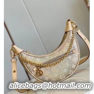 Top Quality Louis Vuitton Monoglam Canvas Loop PM M22928 Beige