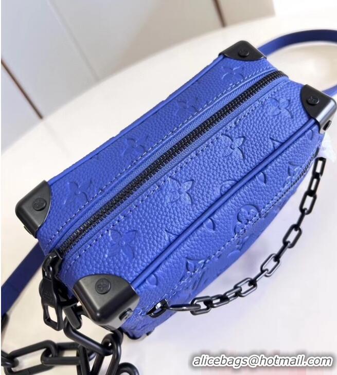 Inexpensive Louis Vuitton Mini Soft Trunk M82558 blue