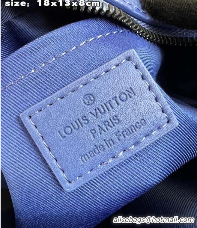 Inexpensive Louis Vuitton Mini Soft Trunk M82558 blue