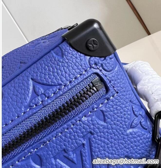 Inexpensive Louis Vuitton Mini Soft Trunk M82558 blue