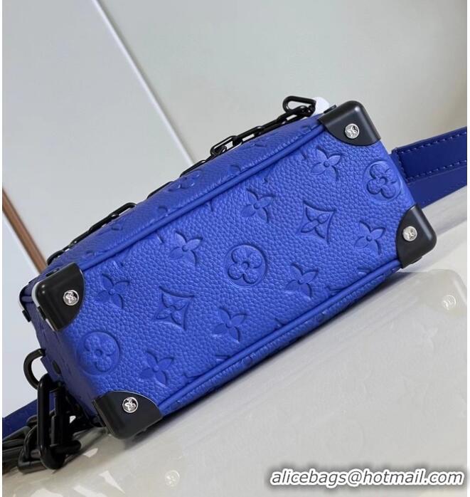 Inexpensive Louis Vuitton Mini Soft Trunk M82558 blue