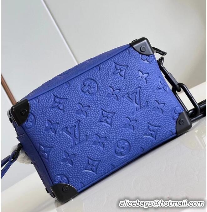 Inexpensive Louis Vuitton Mini Soft Trunk M82558 blue