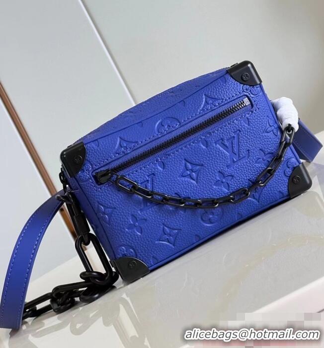 Inexpensive Louis Vuitton Mini Soft Trunk M82558 blue