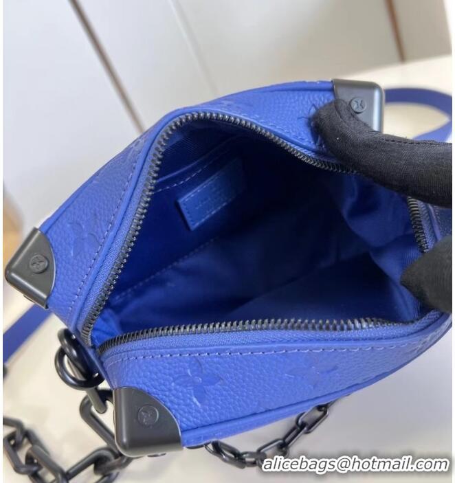 Inexpensive Louis Vuitton Mini Soft Trunk M82558 blue