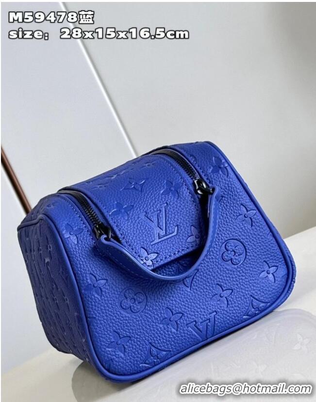 Unique Grade Louis Vuitton Dopp Kit M82576 Racing Blue