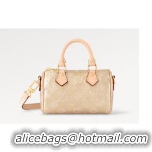 Luxurious Promotional Louis Vuitton Nano Speedy M82242 Beige