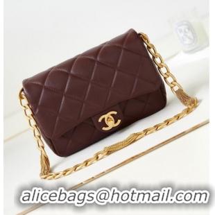 Top Design Chanel SMALL FLAP BAG AS4231 Wine