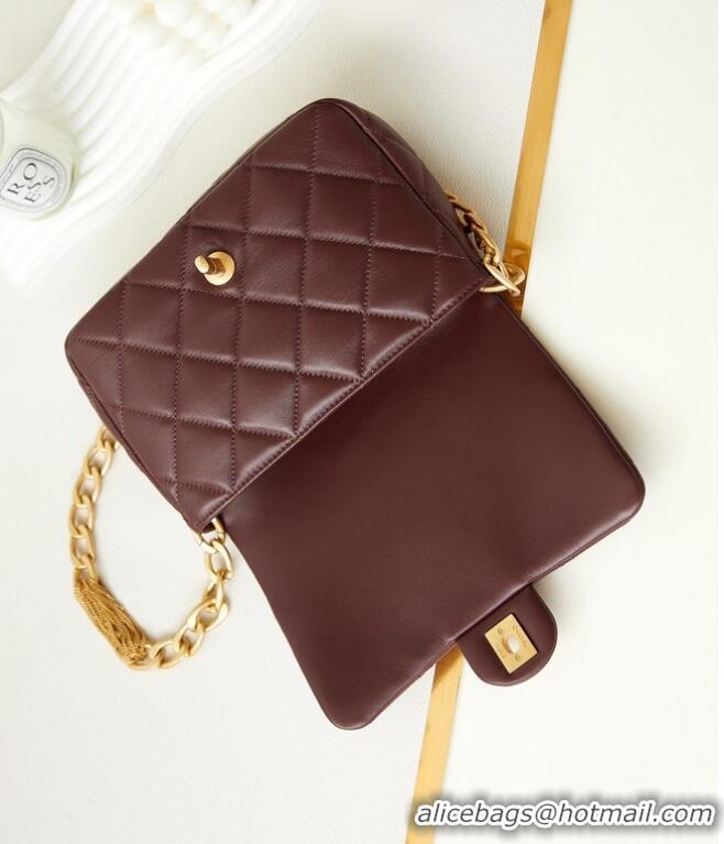 Top Design Chanel SMALL FLAP BAG AS4231 Wine