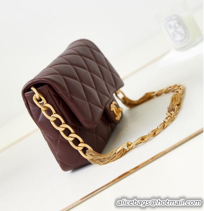 Top Design Chanel SMALL FLAP BAG AS4231 Wine