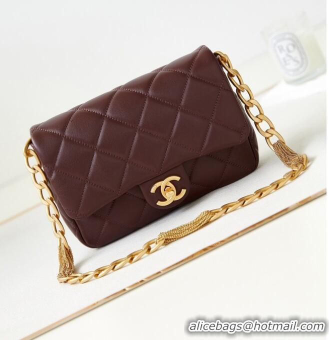 Top Design Chanel SMALL FLAP BAG AS4231 Wine