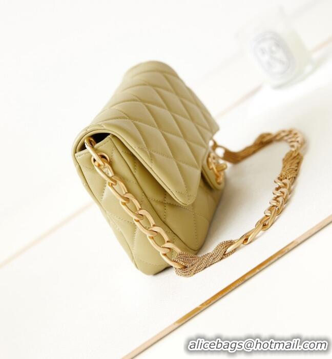 Super Quality Chanel SMALL FLAP BAG AS4231 Khaki