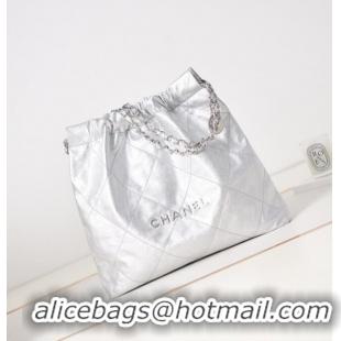 Promotional CHANEL 22 HANDBAG AS3261 white