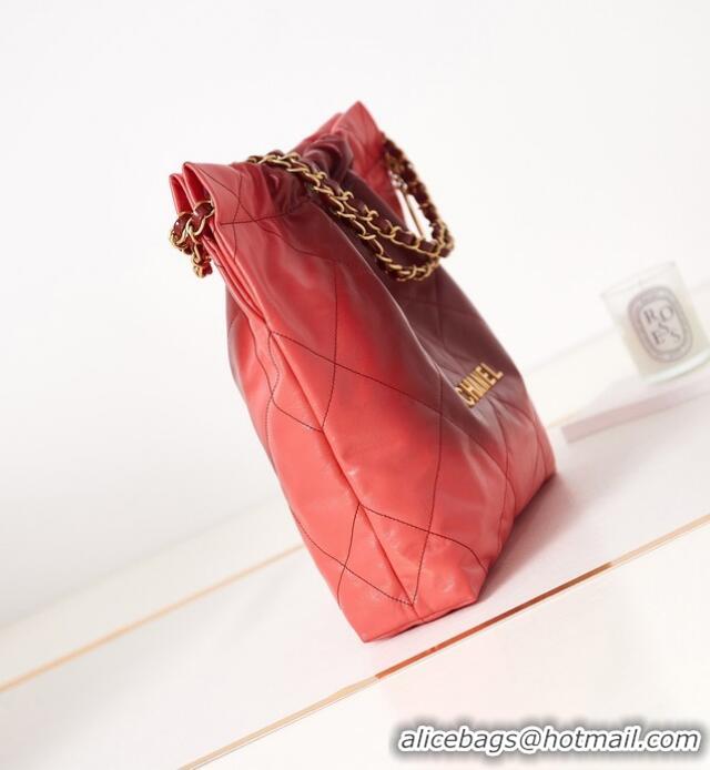 Buy Discount CHANEL 22 HANDBAG AS3261 Red