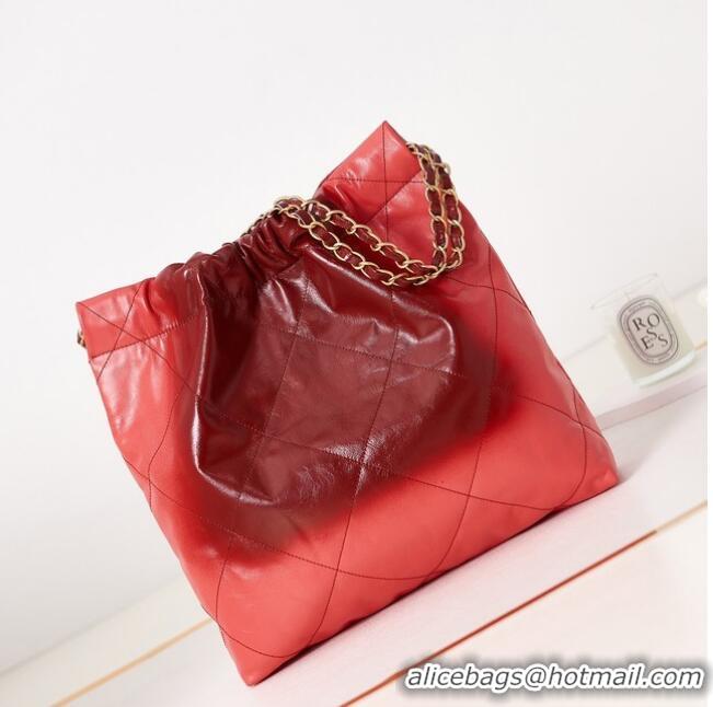 Buy Discount CHANEL 22 HANDBAG AS3261 Red