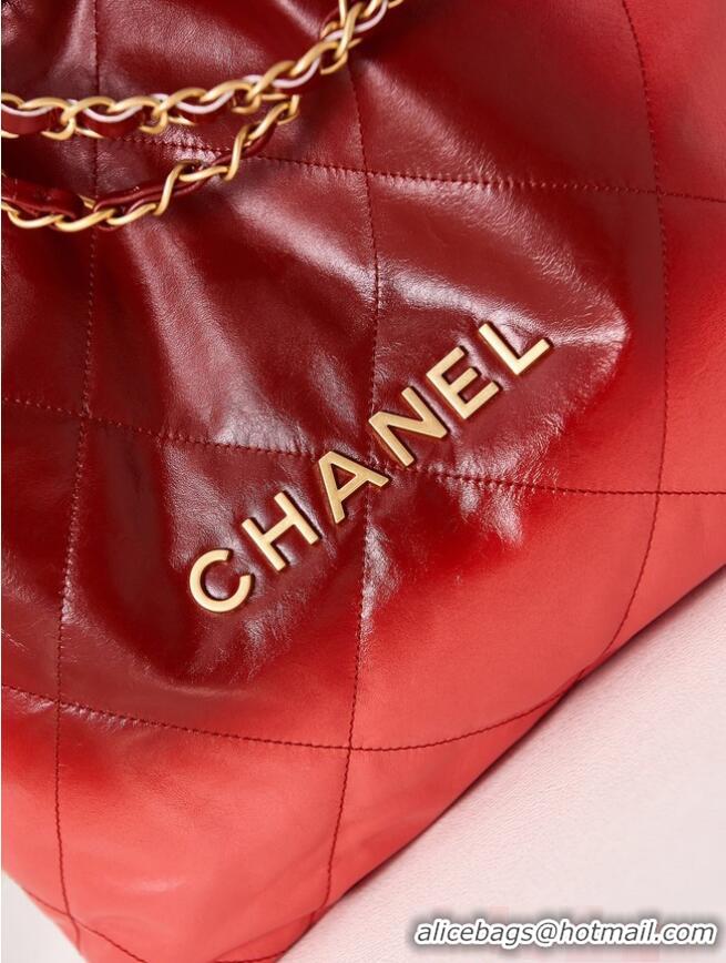 Buy Discount CHANEL 22 HANDBAG AS3261 Red