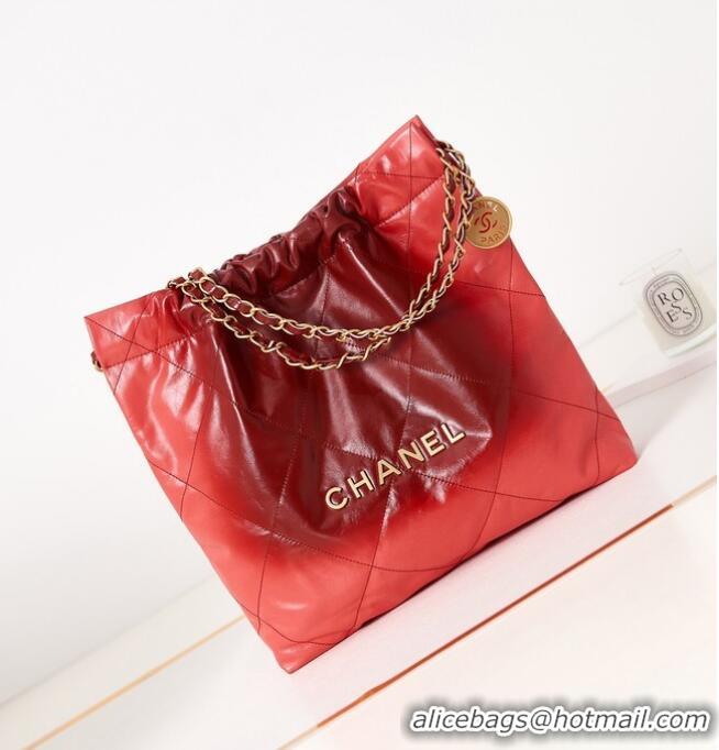 Buy Discount CHANEL 22 HANDBAG AS3261 Red