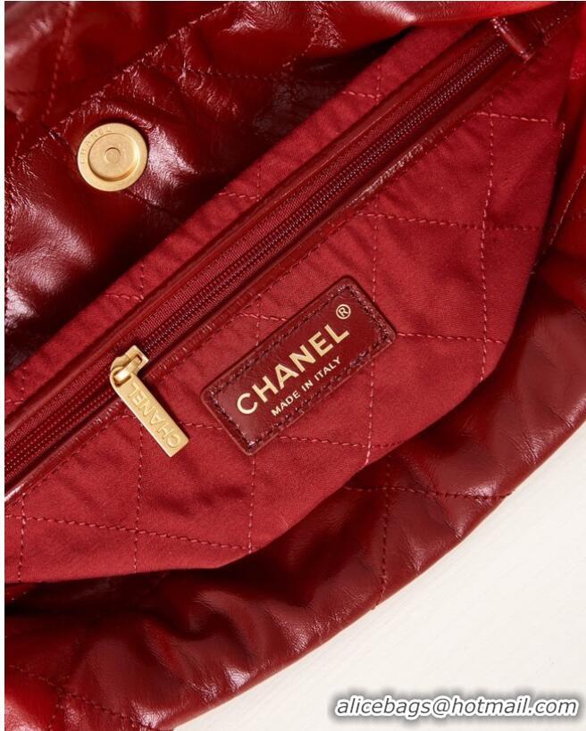 Buy Discount CHANEL 22 HANDBAG AS3261 Red