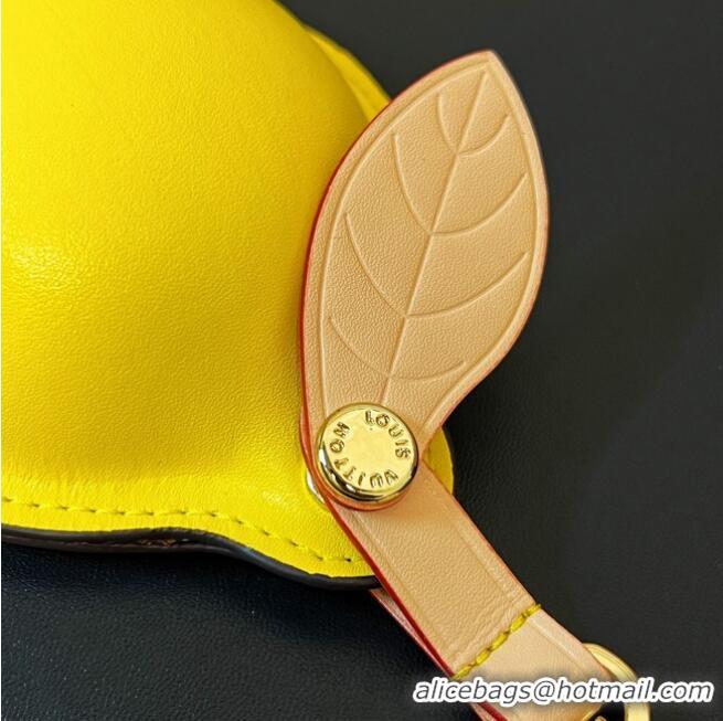 Top Design Louis Vuitton KEY HOLDER 15584 Yellow