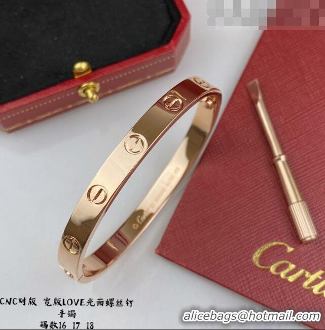 Top Quality Cartier Love Bracelet C101805 Rose Gold