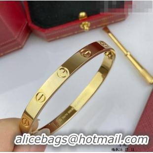 Grade Promotional Cartier Love Bracelet C101806 Yellow Gold