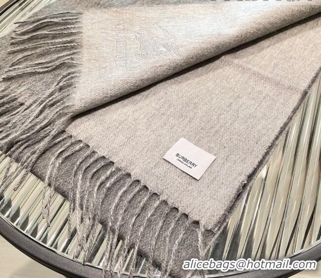 Affordable Price Burberry Cashmere Long Scarf 35x180cm 1207 Dark Grey