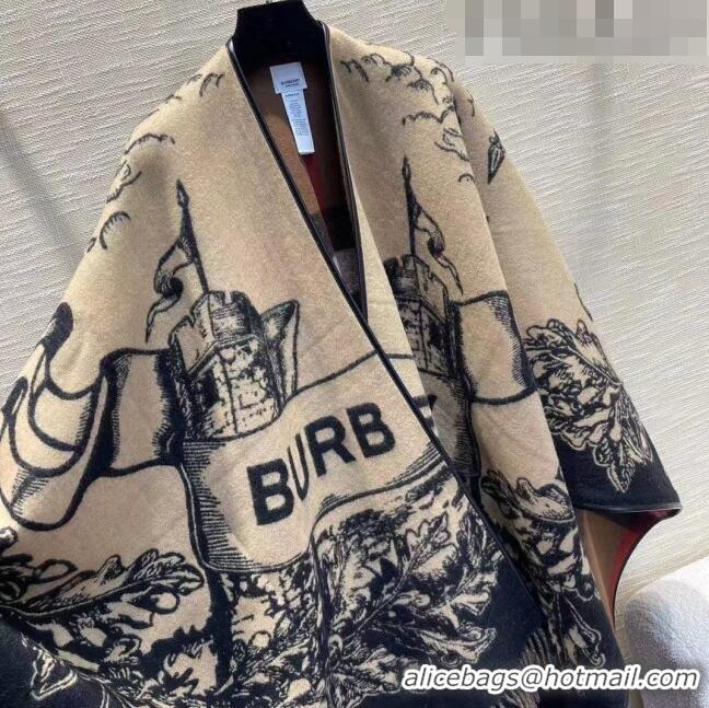 Buy Inexpensive Burberry Check Wool Cape B8801 2023