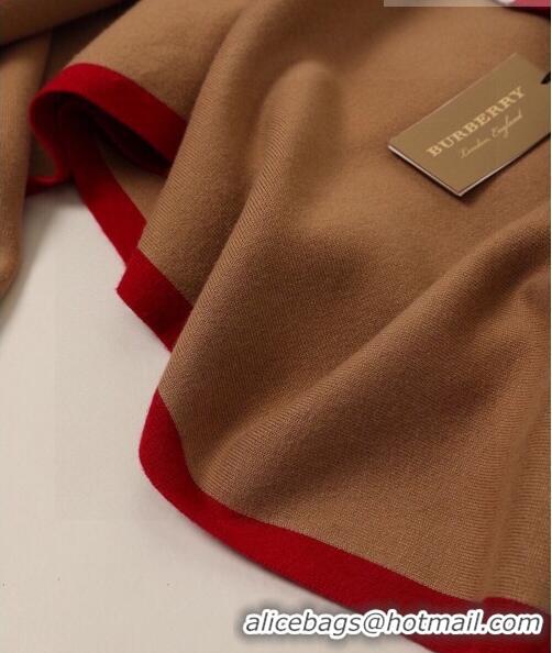 Cheapest Burberry Cashmere Knit Cape B8806 Brown/Beige 2023