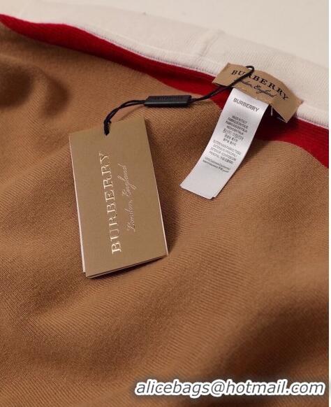 Cheapest Burberry Cashmere Knit Cape B8806 Brown/Beige 2023