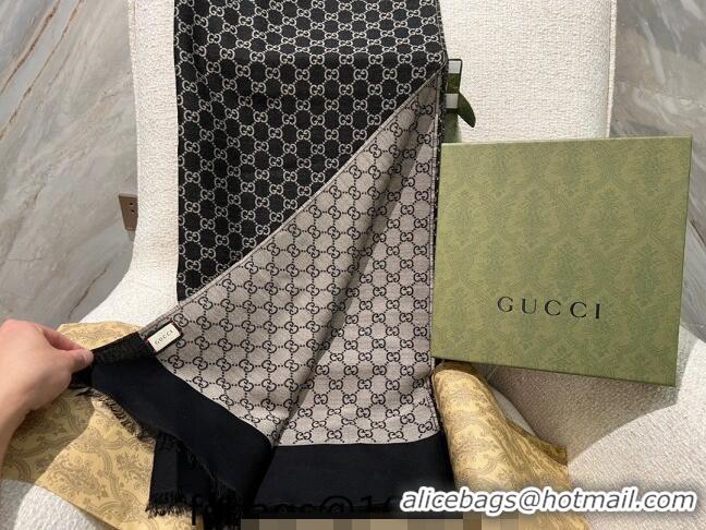 Traditional Specials Gucci GG Wool Silk Long Scarf 66x200cm G1221 2022