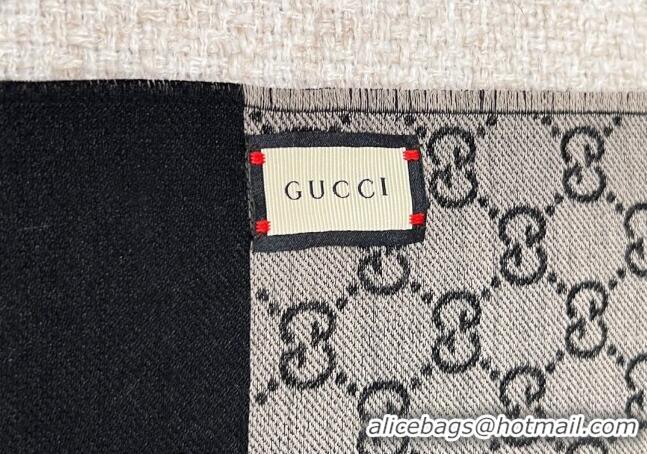 Traditional Specials Gucci GG Wool Silk Long Scarf 66x200cm G1221 2022