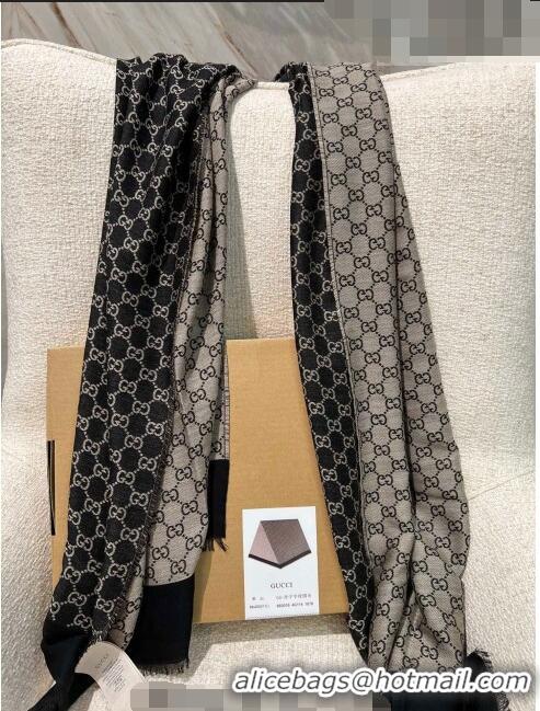 Traditional Specials Gucci GG Wool Silk Long Scarf 66x200cm G1221 2022