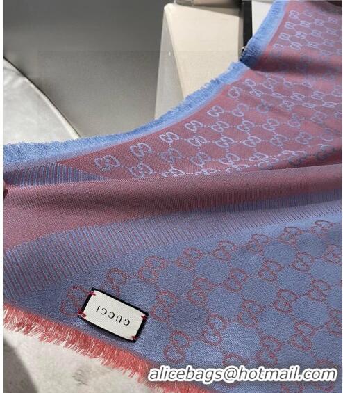 Best Price Gucci Silk Square Shawl Scarf 140x140cm 0721 Purple/Pink 2023