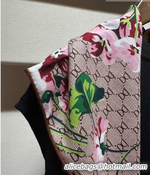 Modern Discount Gucci Flora GG Square Scarf 70x70cm 0726 Pink 2023