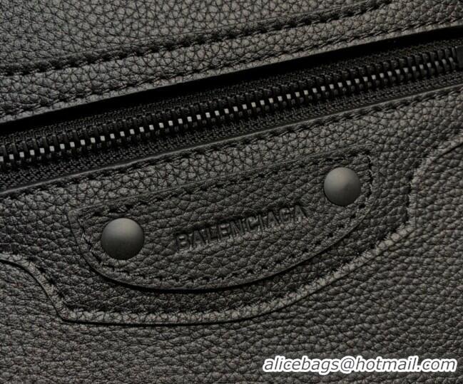 Low Price Balenciaga Neo Classic Small Bag in Grained Calfskin 638511 All Black