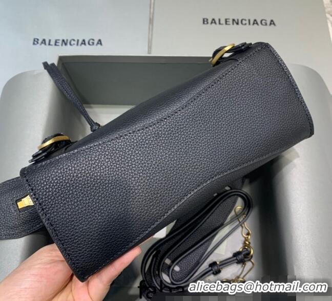 Promotional Balenciaga Neo Classic Mini Bag in Grained Calfskin 638512 Black/Gold