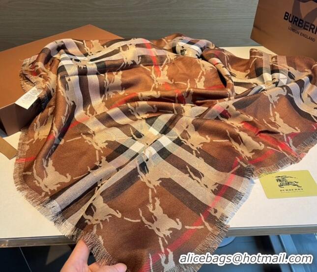 Buy Cheapest Burberry Printed Check Long Scarf 70x220cm 0815 2023