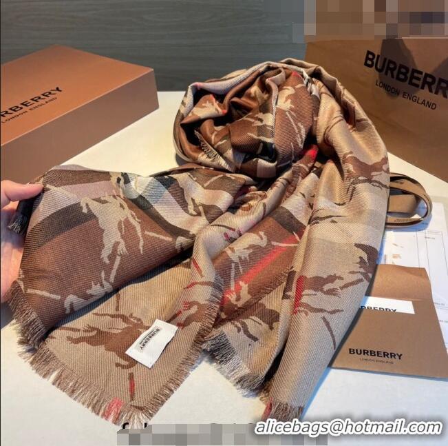 Buy Cheapest Burberry Printed Check Long Scarf 70x220cm 0815 2023