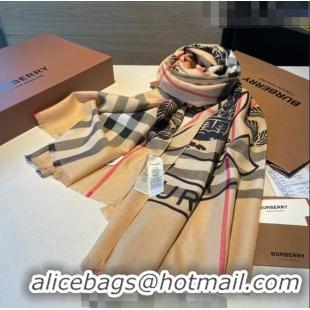 Pretty Style Burberry Printed Classic Check Long Scarf 90x200cm B5063 2023