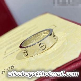 Traditional Specials Cartier Love Ring CR221011 Silver