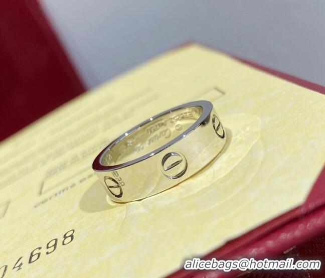 Traditional Specials Cartier Love Ring CR221011 Silver