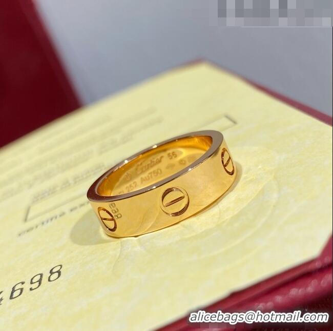 Luxury Discount Cartier Love Ring CR221013 Rose Gold