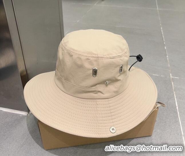 Good Product Prada Canvas Bucket Hat 0706 Beige 2023