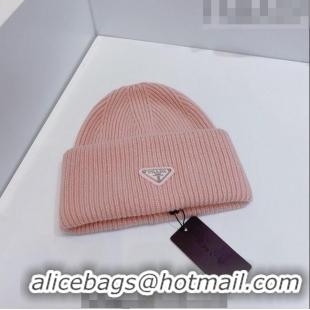 Promotional Cheapest Prada Knit Hat 0802 Pink 2023