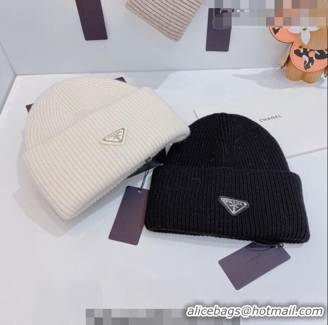 Unique Grade Prada Knit Hat 0802 White 2023