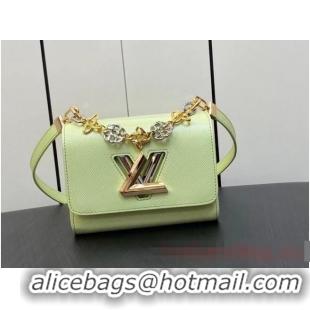 Buy Inexpensive Louis Vuitton Twist PM M22768 Vert Noto Green