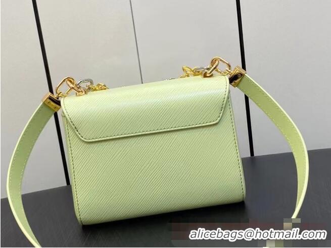 Buy Inexpensive Louis Vuitton Twist PM M22768 Vert Noto Green